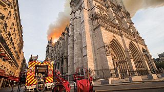 Interaktív kép: a Notre-Dame a tűzvész előtt és után