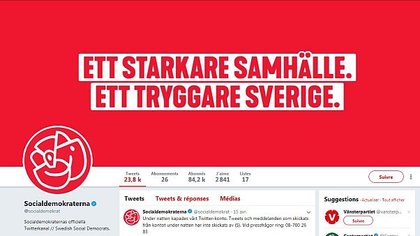 اختراق حساب الحزب الحاكم في السويد على تويتر ونشر تغريدات معادية للمسلمين اختراق حساب الحزب الحاكم في السويد على تويتر ونشر تغريدات معادية للمسلمين