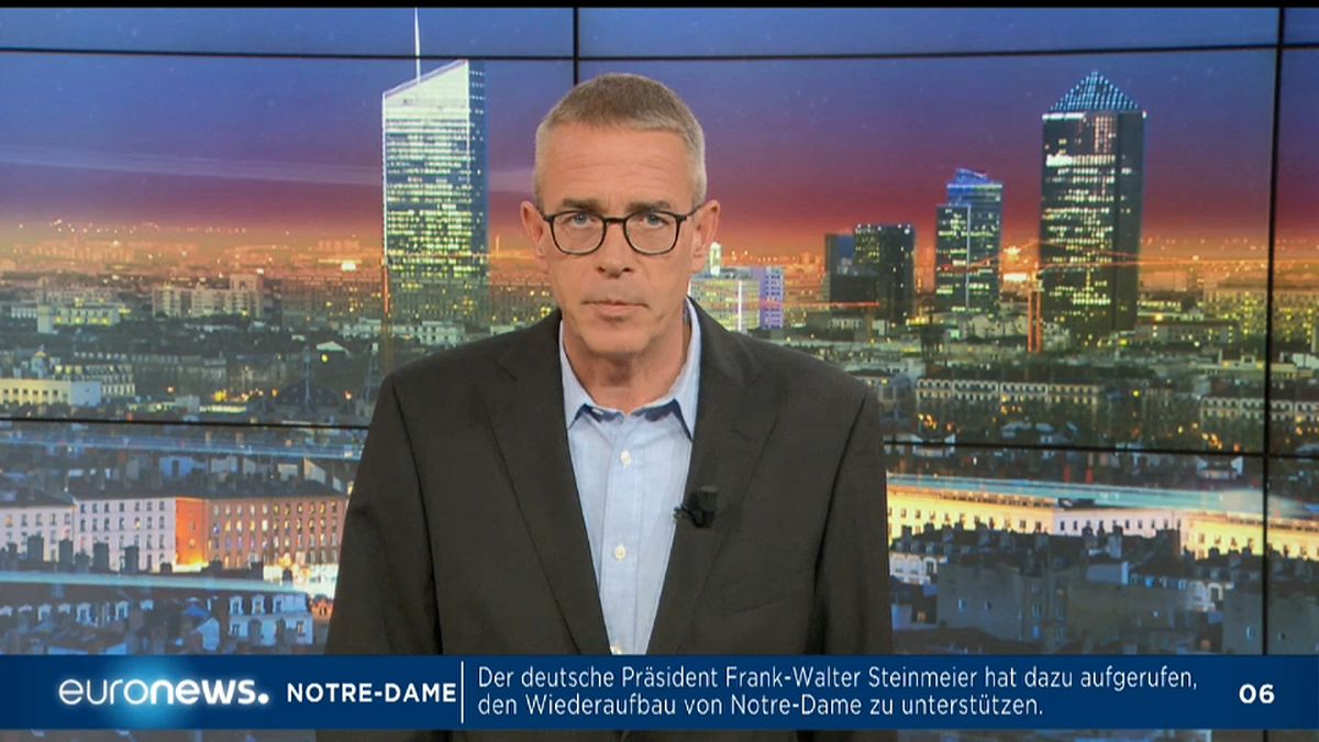 Euronews am Abend vom 16.04.2019