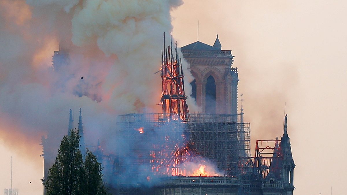Notre Dame fire: Global contest launched to design new spire for blaze-hit cathedral