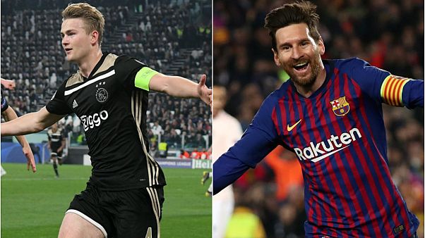 Şampiyonlar Ligi'nde Ajax tarih yazdı, Barcelona Messi ile turladı Şampiyonlar Ligi'nde Ajax tarih yazdı, Barcelona Messi ile turladı