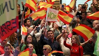 Spain’s far-right Vox party barred from TV election debate 