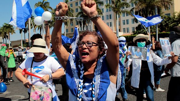 Manifestación contra Daniel Ortega en Managua (30/03/2019) Manifestación contra Daniel Ortega en Managua (30/03/2019)