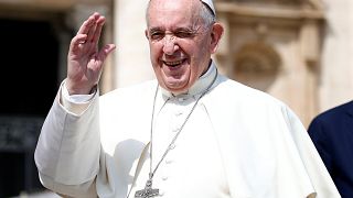 Le pape François, ce mercredi 17/04/2019