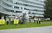 Ação da Greenpeace contra a Nestlé