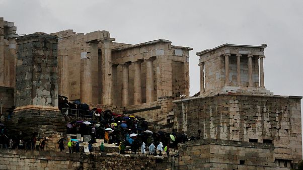 Τραυματίες από κεραυνό στην Ακρόπολη Τραυματίες από κεραυνό στην Ακρόπολη