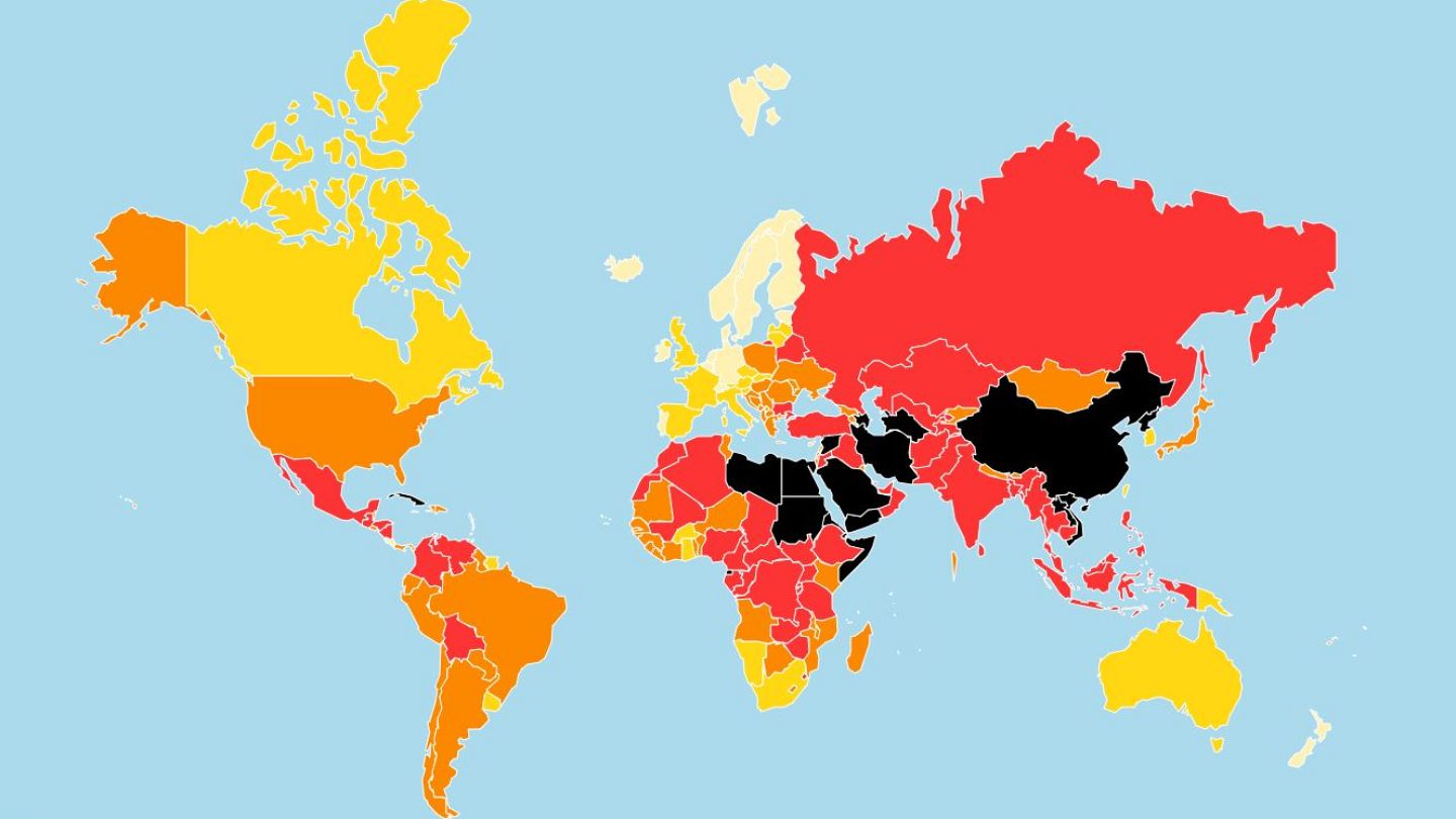 Рейтинг свободы прессы: РФ между Бангладеш и Венесуэлой