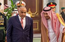 دیدارهای نخست وزیر عراق با ملک و محمد بن سلمان در ریاض