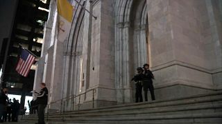 La policía protege la catedral neoyorkina de San Patricio