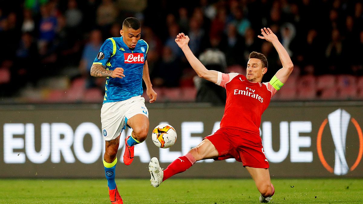 Europa League: Napoli eliminato, Arsenal in semifinale