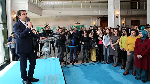 İmamoğlu İBB çalışanlarıyla buluştu: Maaşını alıp hizmet etmeyenler istifasını versin gitsin İmamoğlu İBB çalışanlarıyla buluştu: Maaşını alıp hizmet etmeyenler istifasını versin gitsin