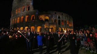 Good Friday: Pope Francis leads prayers for migrants and human trafficking victims