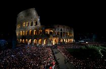 Vivir el Coliseo de Roma bajo la luz de la luna