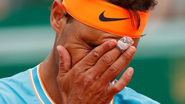 Rafael Nadal tombe de son rocher Rafael Nadal tombe de son rocher