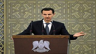 الأسد يلتقي بمسؤولين روس يبحثون استئجار ميناء طرطوس