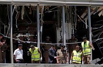 انفجار شش بمب در مراسم عید پاک در سری‌لانکا ده‌ها مجروح بر جای گذاشت