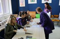 Kuzey Makedonya'da cumhurbaşkanı seçimi için oy kullanma işlemi başladı