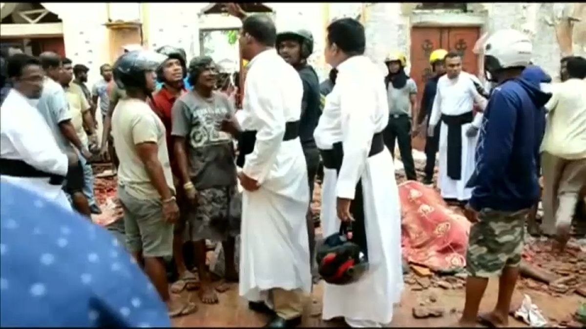 Primeiro-ministro do Sri Lanka condena atentados 