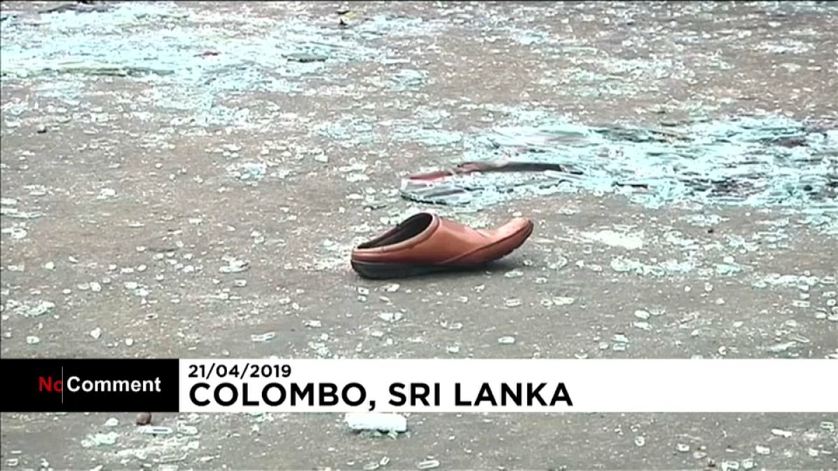 Sri Lanka: las imágenes y los sonidos de una cadena de atentados