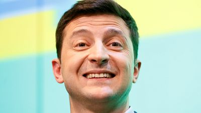 El humorista Volodímir Zelenski será el nuevo presidente ucraniano