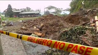 Halálos földcsuszamlás Kolumbiában