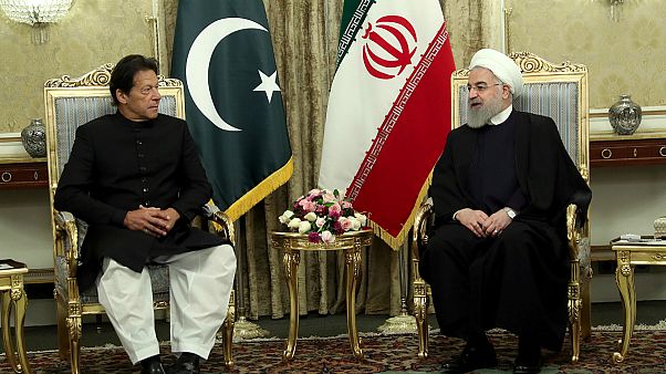 دیدار حسن روحانی با عمران خان، نخست وزیر پاکستان دیدار حسن روحانی با عمران خان، نخست وزیر پاکستان