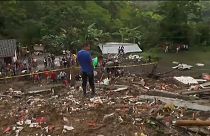 رانش مرگبار زمین در پی باران شدید در کلمبیا