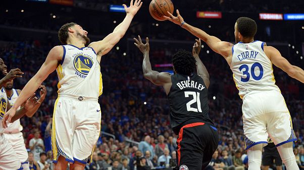 NBA: «Πολυβόλα» Ντουράντ και Τόμσον NBA: «Πολυβόλα» Ντουράντ και Τόμσον