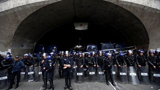 انتشار واسع لرجال الشرطة في العاصمة الجزائرية
