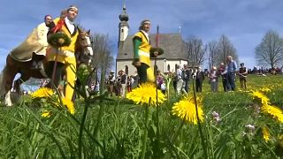 Gehört Ostern einfach dazu: Georgiritt in Traunstein