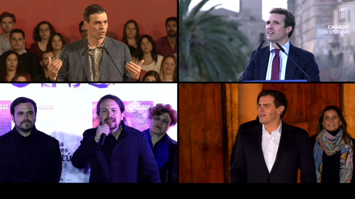 Elecciones en España: Primer debate electoral íntegro 