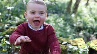 Kensington Palace releases photos of Prince Louis to mark his first birthday