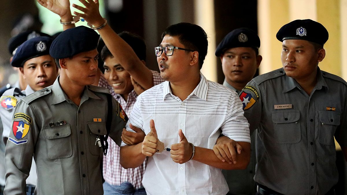 Myanmar'da tutuklu 2 gazetecinin davasında temyiz başvurusu reddedildi