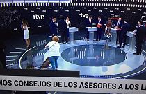 This photo of women cleaning the TV studio before election debate irks social media users | #TheCube