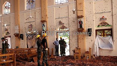 L'Eglise Saint-Sebastian, une des cibles des attaques-suicide au Sri Lanka