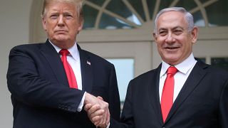 U.S. President Donald Trump &  Israel's Prime Minister Benjamin Netanyahu