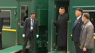 Kim Jong-un na Rússia para se encontrar com Vladimir Putin
