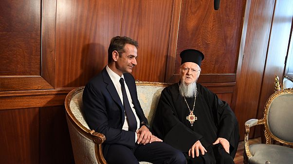 Συνάντηση Μητσοτάκη-Βαρθολομαίου στο Φανάρι Συνάντηση Μητσοτάκη-Βαρθολομαίου στο Φανάρι