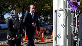 Prens William, Yeni Zelanda'da terör saldırısına uğrayan camiyi ziyaret etti