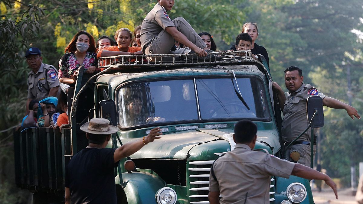 سجناء تم إطلاق سراحهم في اليوم الأول من السنة الجديدة في ميانمار