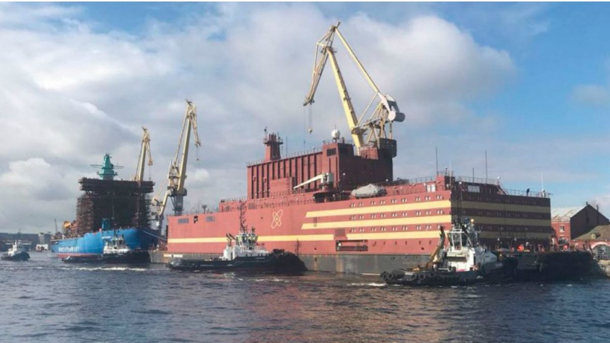 Russia prepares to commission 'world's first' floating nuclear plant