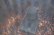 В Иерусалиме сошел Благодатный огонь 