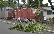 خسارات طوفان مرگبار کنت در کومور
