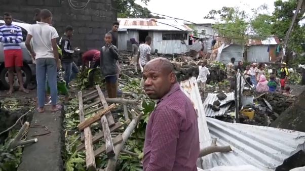 Morte e destruição em Moçambique à passagem do furacão Kenneth Morte e destruição em Moçambique à passagem do furacão Kenneth