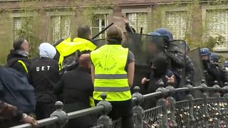 Gelbwesten: Gewalt in Straßburg