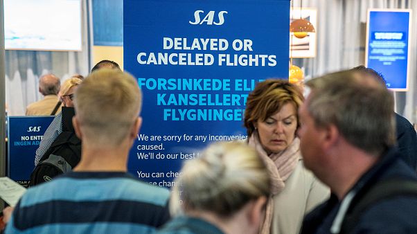 About 170,000 passengers have already been affected by the SAS strike. About 170,000 passengers have already been affected by the SAS strike.