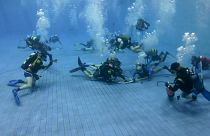 Underwater hockey championship takes place in Russia