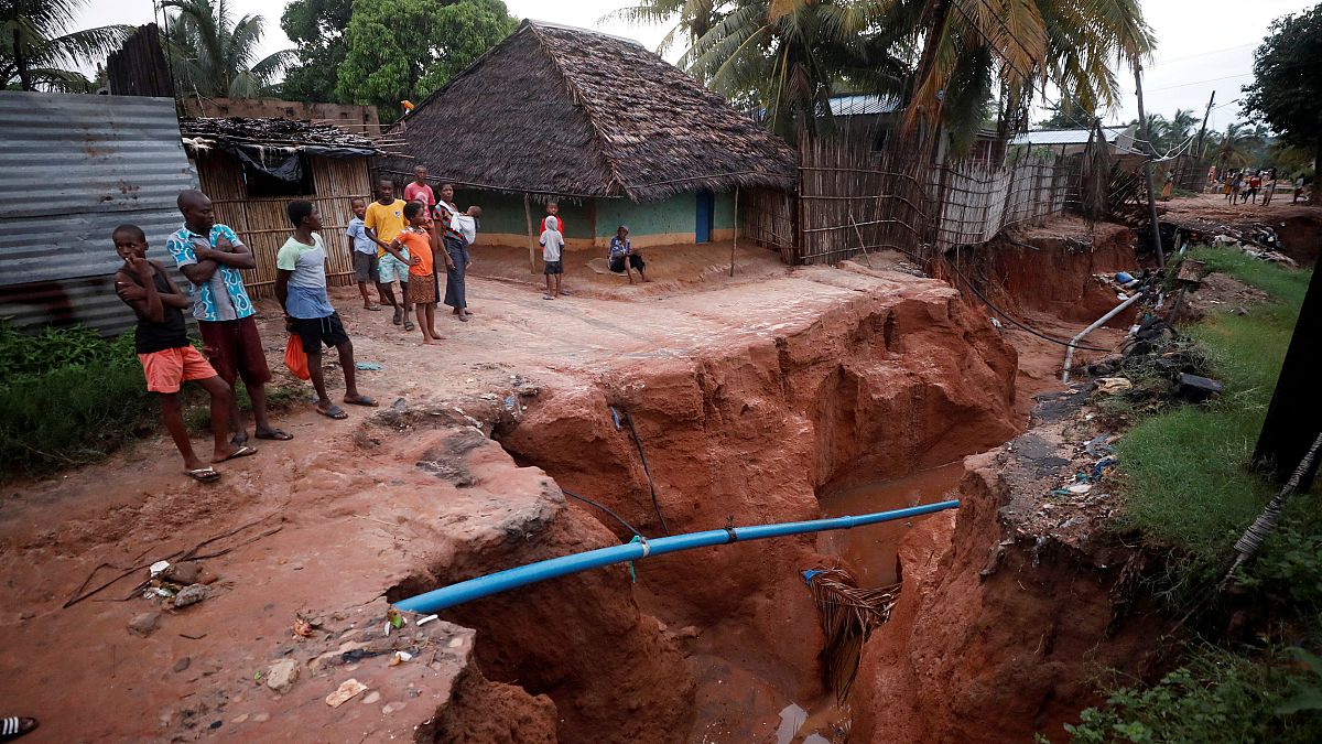 Decenas de muertos por el ciclón Kenneth en Mozambique