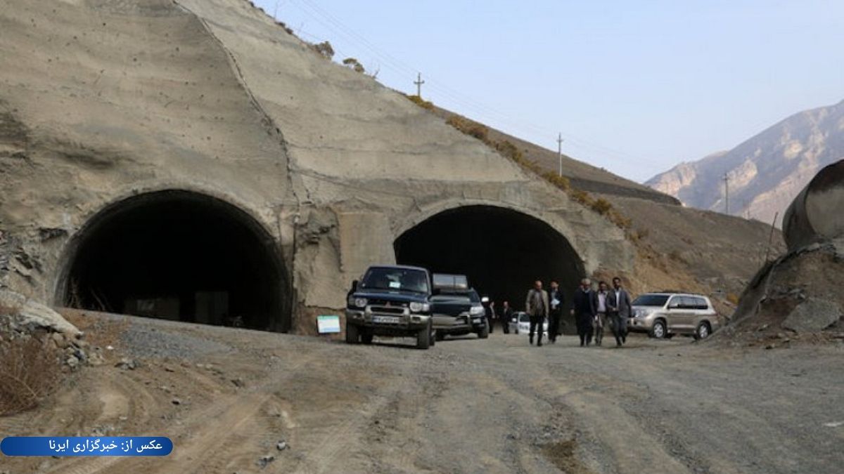 حادثه در تونل تهران-شمال؛ کارگران گرفتار شدند