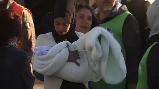 Menekülteket fogadott be Olaszország Menekülteket fogadott be Olaszország